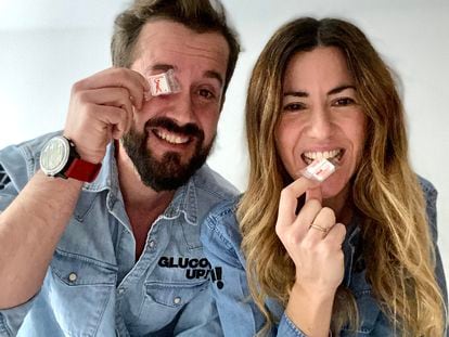 Daniel Baeza y Cristina del Río, de GlucoUp!.