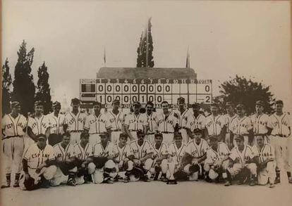Selección española de béisbol, campeona en 1955