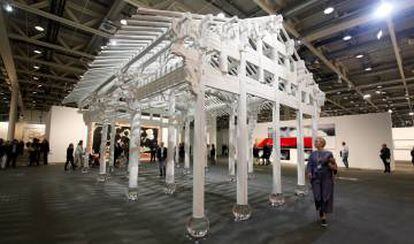 Instalación de Ai Weiwei en Art Basel.