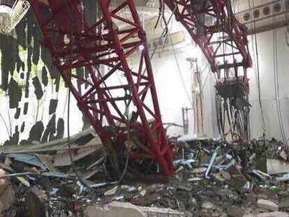 Al menos 107 muertos al caer una grúa en la Gran Mezquita de La Meca