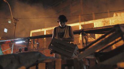 Fotograma de '7 cajas', film paraguayo candidato en los Goya.
