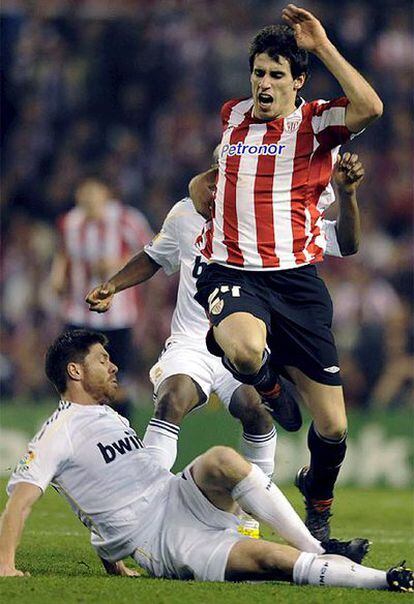 El navarro fue el sustento del Athletic ante el ataque del Real Madrid