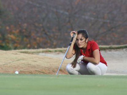 La golfista Natalia Asensio.