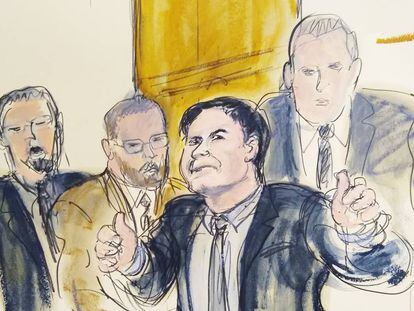 En vídeo, la sentencia de El Chapo Guzmán.