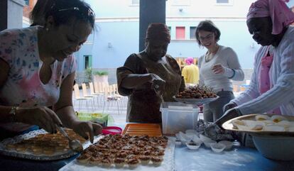 Degustación gastronómica en Casa África.