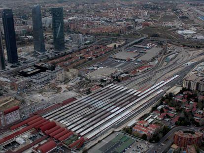 Vista de la zona donde se realizar&iacute;a la operaci&oacute;n Castellana Norte. 