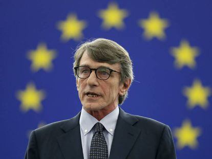 David Sassoli, nuevo presidente de la Eurocámara.