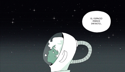 Interior del cómic 'Planeta', de Ana Oncina. 