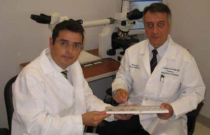 Los investigadores Josep Domingo-Domenech y Carlos Cord&oacute;n-Card&oacute;.