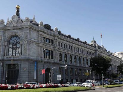 Sede del Banco de España, en Madrid, en una imagen de archivo.
