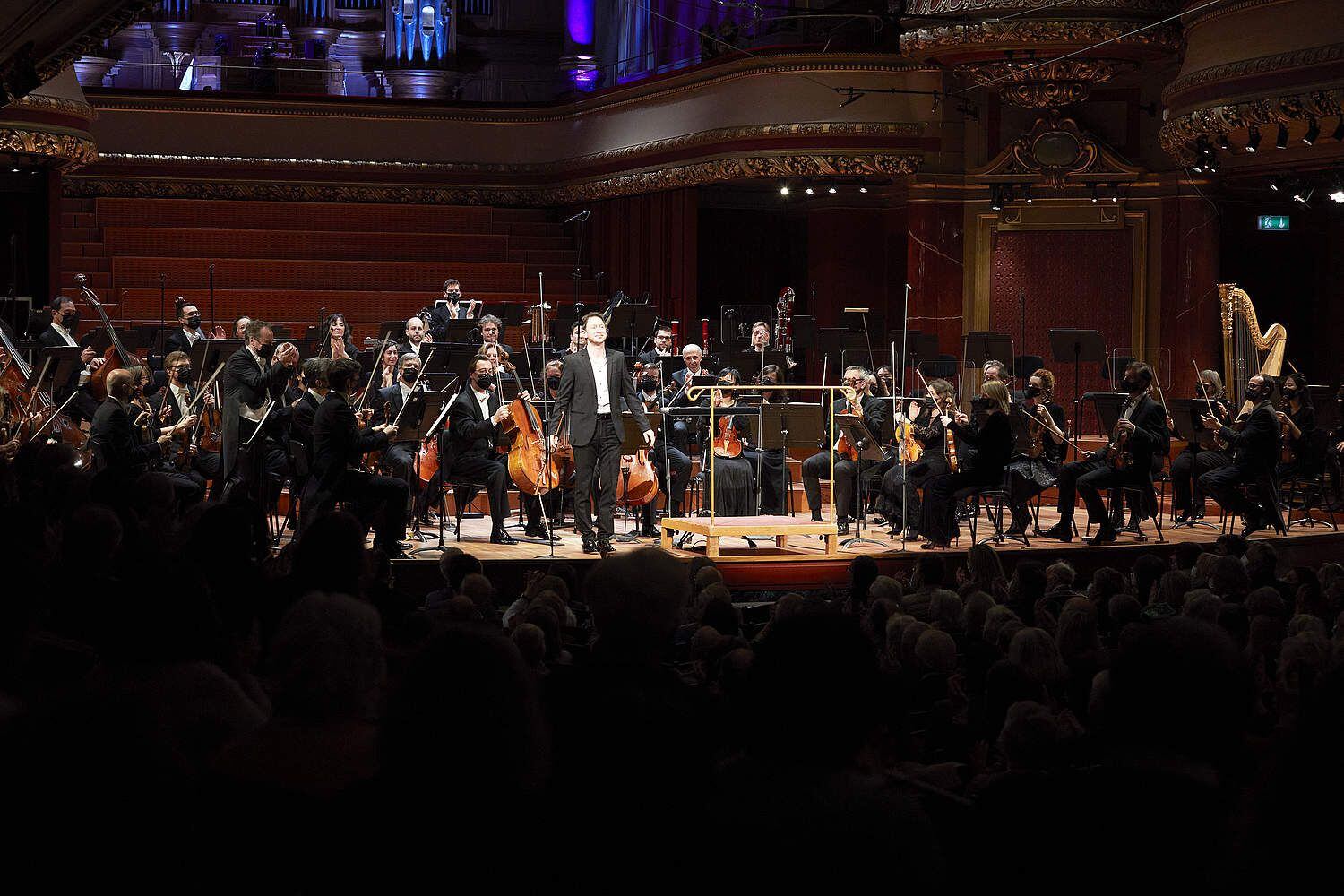 La Orquesta de la Suisse Romande.