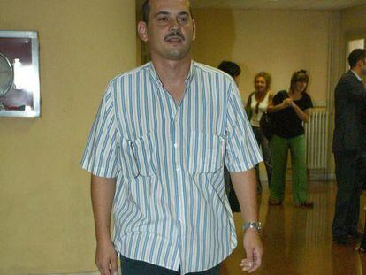 El intermediario, José María Penín, en su declaración como imputado ante el juez en 2006.