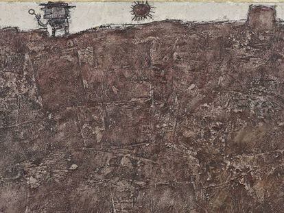 'El geòleg', de Jean Dubuffet, de 1950.