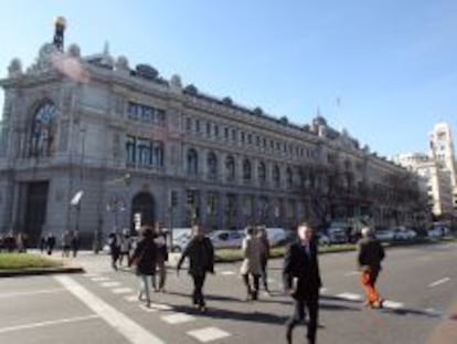 Fachada del Banco de Espa&ntilde;a