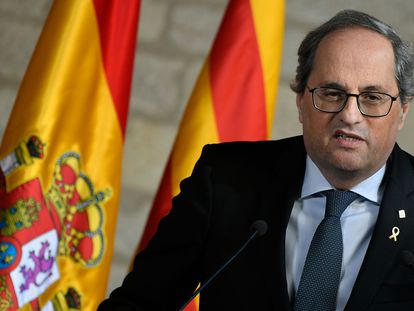 Quim. Torra, en una imagen de archivo.