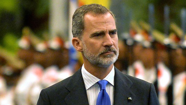 El rey Felipe VI (durante su visita oficial a Cuba el pasado mes de noviembre.