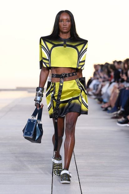 Efectos especiales en este Spring Summer 2021 de Louis Vuitton