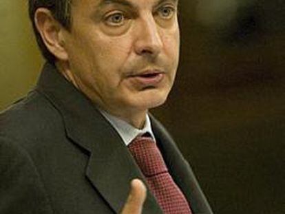El presidente de Gobierno, José Luis Rodríguez Zapatero.