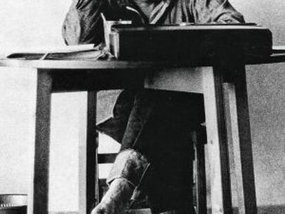 Gabriel García Márquez, en Barcelona hacia 1972.