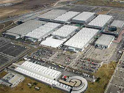 Vista aérea de los pabellones de IFEMA, en el parque ferial Juan Carlos I.