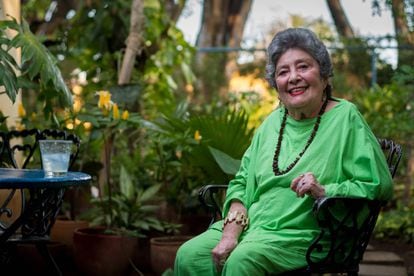 La poetisa nicaragüense en mayo pasado.