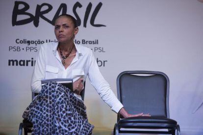 Marina Silva, candidata del PSB 