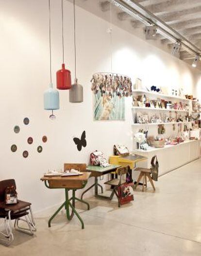 La tienda de diseño infantil Nobodinoz, en Barcelona.