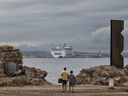 Un crucero en Tarragona.