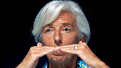 Christine Lagarde, directora gerente del FMI