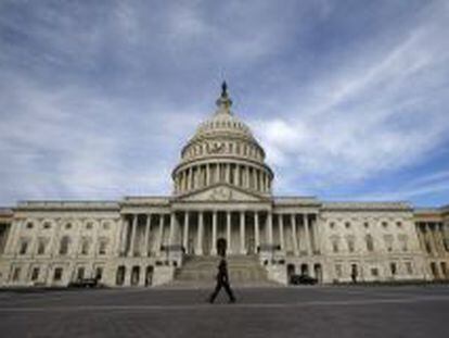 El Capitolio, sede de las dos C&aacute;maras del Congreso de Estados Unidos. 
