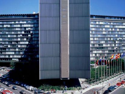 Edificio Berlaymont, sede en Bruselas de la Comisi&oacute;n Europea