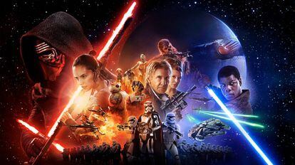 Una imagen de &#039;Star Wars: El despertar de la Fuerza&#039;, la pel&iacute;cula m&aacute;s vista en Europa en 2015. 