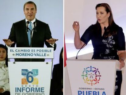 La gobernadora conservadora de Puebla, Martha Erika Alonso, había sucedido en el cargo a su marido, Rafael Moreno Valle, tras un polémica victoria en las elecciones de julio