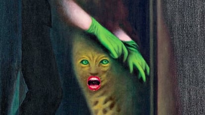 La surrealista checa Toyen se expone en el Museo de Arte Moderno de París.