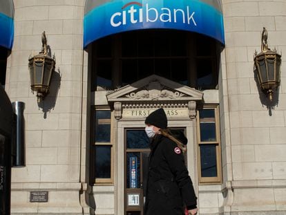 Una sucursal de Citibank, en Nueva York.