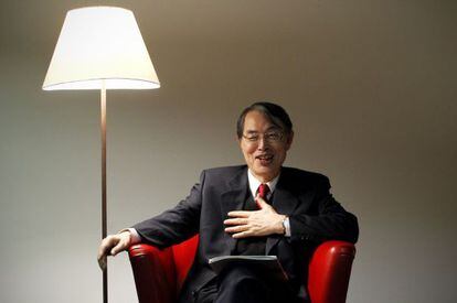 Song Sang-Hyun, presidente de la CPI, en Madrid.