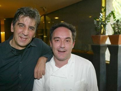 Juli Soler, fallecido en 2015, y Ferran Adrià.