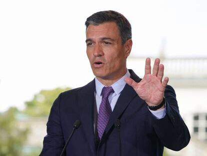 El presidente del Gobierno, Pedro Sánchez.