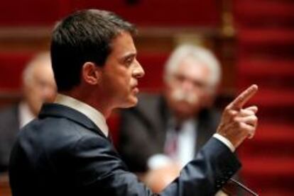 El primer ministro de Francia, Manuel Valls.