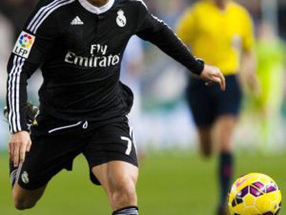 Cristiano Ronaldo, el pasado fin de semana, en el partido contra el Málaga.