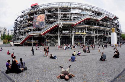 Imagen del centro George Pompidou, en agosto de 2009.