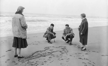 Lugar de la playa de Torvaianica, en Roma, en el que fue hallado el cadáver de Wilma Montesi, en 1953.