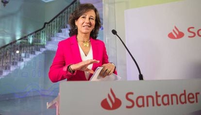 Ana Patricia Bot&iacute;n, presidente del Banco Santander