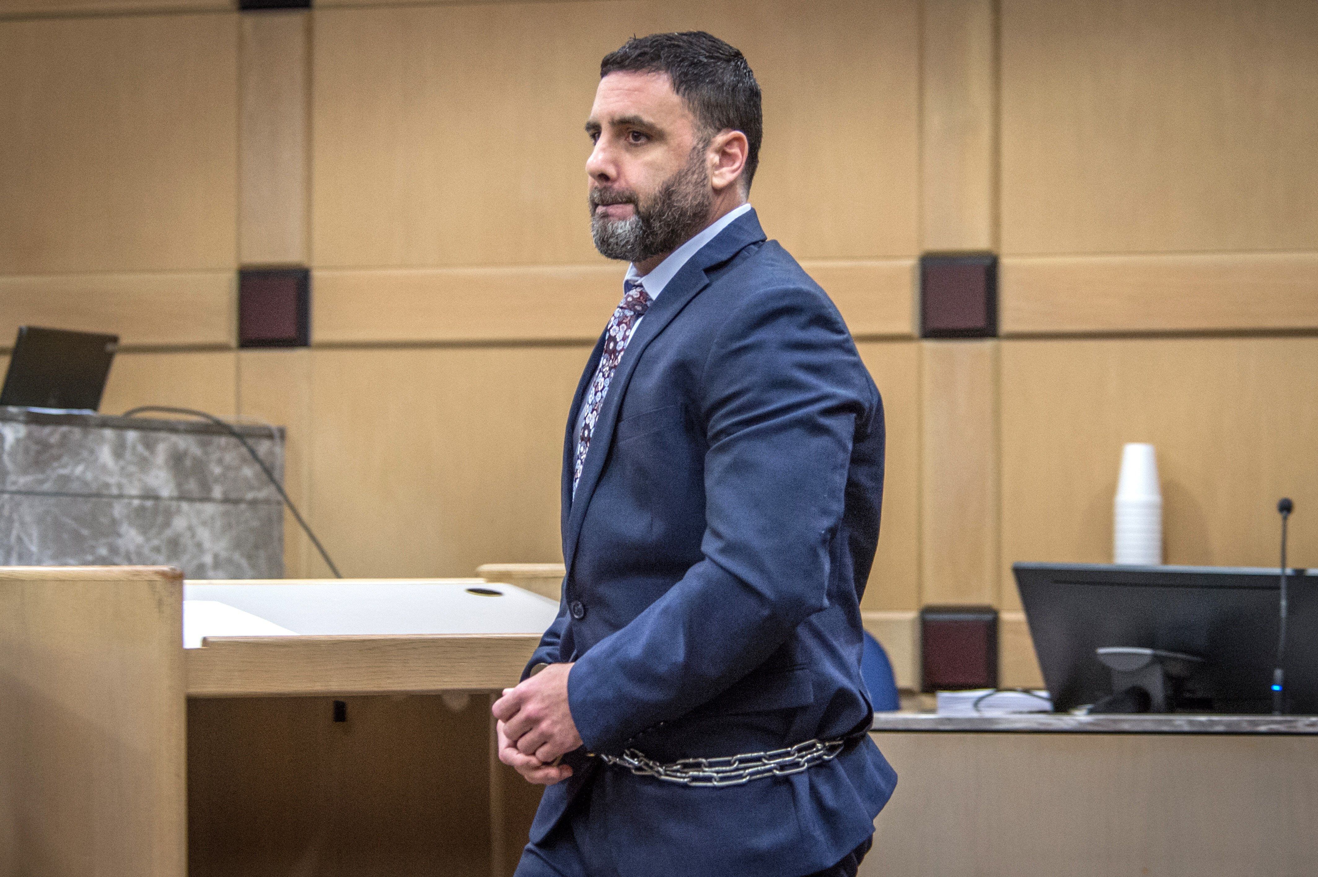 Pablo Ibar, durante una comparecencia ante un tribunal de Fort Lauderdale (Florida, EE UU), en enero de 2019.