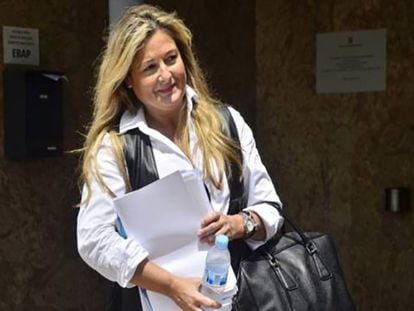 La abogada Virginia López Negrete el pasado 10 de junio en Palma.