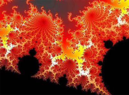Imagen de una estructura fractal.