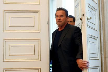 Arnold Schwarzenegger, en su Austria natal.