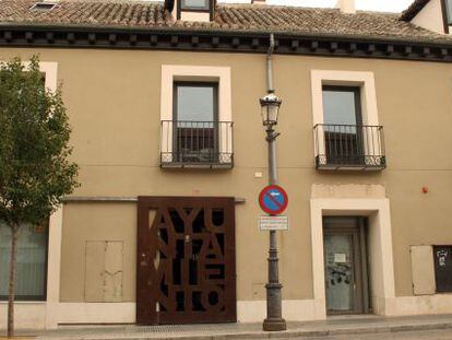 Fachada del edificio municipal del Ayuntamiento de Aranjuez.