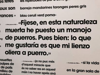 PICASSO ESCRITOR CON ABUNDANTES REFERENCIAS GASTRONÓMICAS / CAPEL
