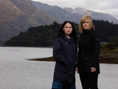 Laura Fraser y Siobhan Finneran en &#039;Loch Ness&#039;.